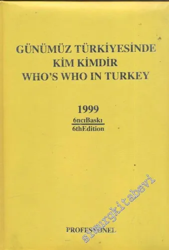 Günümüz Türkiyesinde Kim Kimdir 1999 -