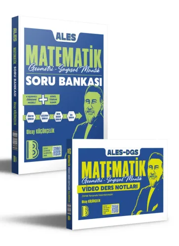 Benim Hocam Yayınları 2026 ALES DGS Matematik Video Ders Notları ve Soru Bankası
