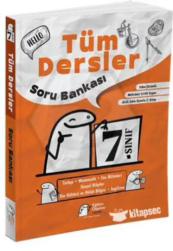 Gizli - 7.Sınıf Tüm Dersler Soru Bankası