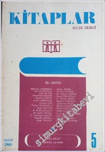 Günümüzde Kitaplar Aylık Dergi, Özel Kesit: Sertel ve Hızır - Mayıs 1980, Sayı: 5       1980