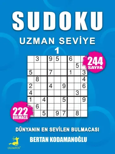 Sudoku Uzman Seviye 1 - Olimpos Yayınları Kitap Dolu Günler Diler...