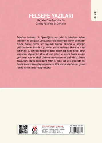 Felsefe Yazıları Nuh Muaz Kapan