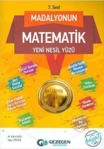 Gezegen Yayınları 7. Sınıf Madalyonun Matematik Yeni Nesil Yüzü Gezegen