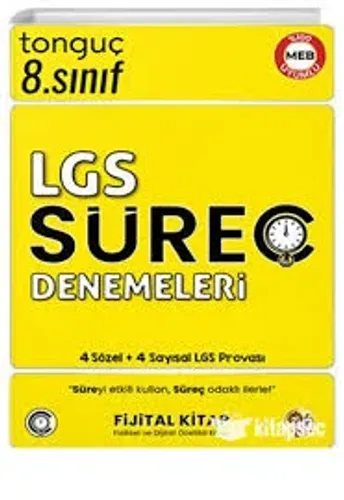 Tonguç - 8. Sınıf LGS Süreç Denemeleri
