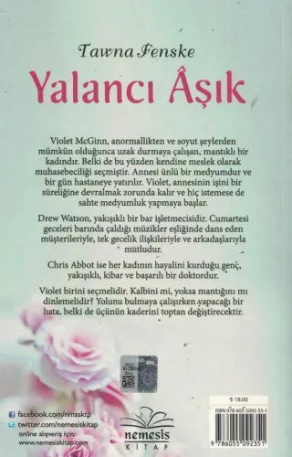 Yalancı Aşık Tawna Fenske Nemesis Kitap %52 indirimli