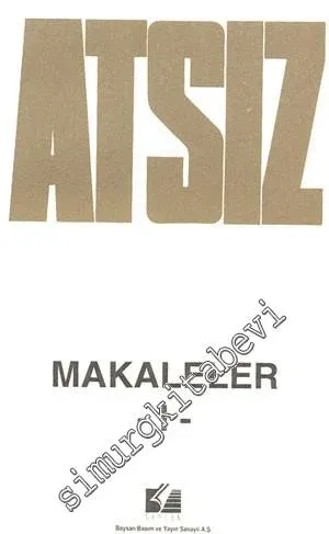 Makaleler 1 -