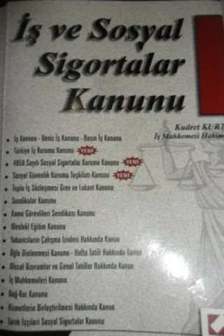 İş ve Sosyal Sigortalar Kanunu