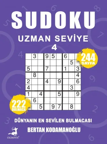 Sudoku Uzman Seviye 4 - Olimpos Yayınları Kitap Dolu Günler Diler...