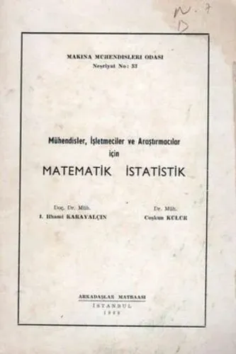 Matematik İstatistik