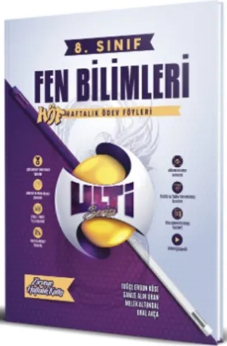 Bes Yayınları 8. Sınıf LGS Fen Bilimleri Ulti Serisi Haftalık Ödev Föy