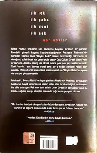 Alaska'nın Peşinde John Green Pegasus Yayıncılık %13 indirimli
