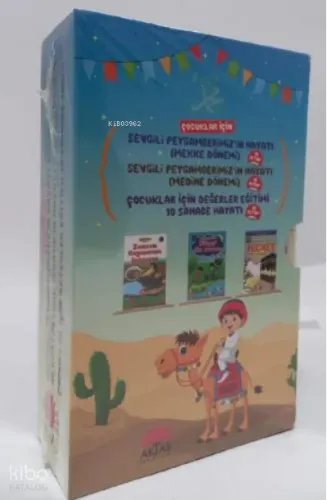 Çocuklar için Sevgili Peygamberimizin Hayatı ve Sahabe Dönemi 30 Kitap