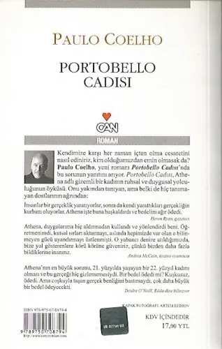Portobello Cadısı Paulo Coelho Can Yayınları %41 indirimli