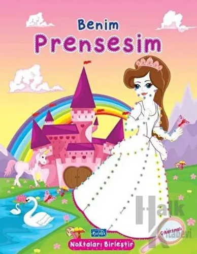 Benim Prensesim - Noktaları Birleştir Çıkartmalı - Halkkitabevi