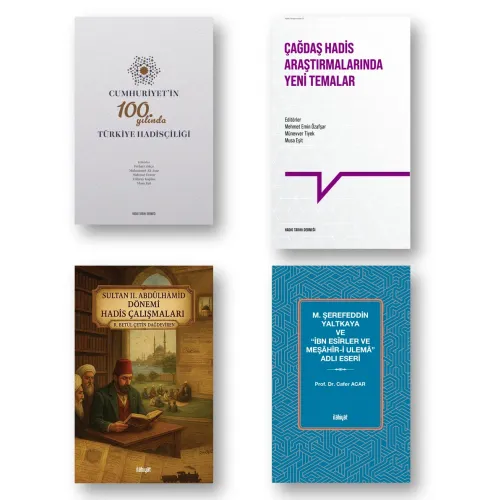 Türkiye'de Hadisçilik Seti (4 Kitap)