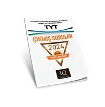 IQ YAYINLARI TIPKI BASIM ÖSYM ÇIKMIŞ SOR. TYT 2024