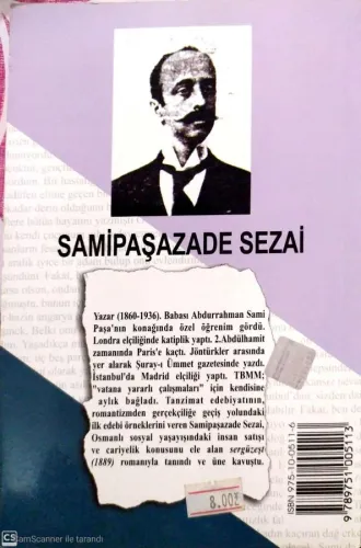 Sergüzeşt Samipaşazade Sezayi İnkılap Yayınevi %57 indirimli