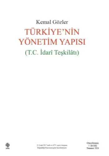 Türkiyenin Yönetim Yapısı ( T.C. İdari Teşkilatı )