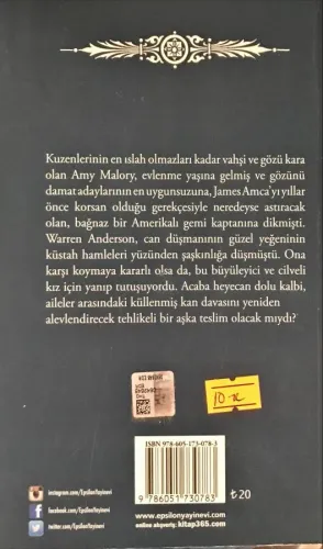 Kaderin İki Kıyısı Johanna Lindsey Epsilon Yayıncılık