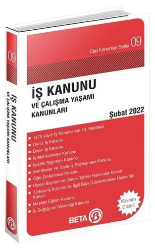 Cep Kanunları Serisi 09 - İş Kanunu ve Çalışma Yaşamı Kanunları