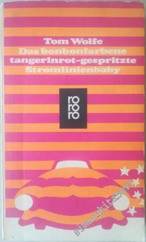 Das Bonbonfarbene Tangerinrot-gespritzte Stromlinienbaby -        1968