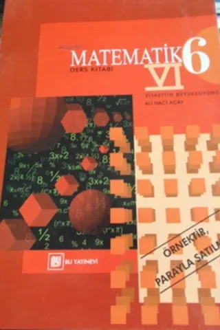 6. Sınıf Matematik Ders Kitabı