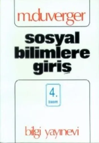 Sosyal Bilimlere Giriş