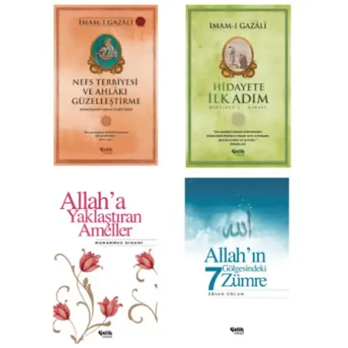 Nefs Terbiyesi-Hidayete İlk Adım-Allah'ın Gölgesindeki 7 Zümre-Allah'a Yaklaştıran Ameller 4'lü Set