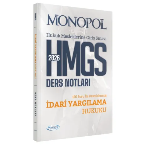 HMGS İdari Yargılama Hukuku Ders Notları