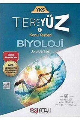 Nitelik Yayınları YKS TYT Biyoloji Tersyüz Soru Kitabı 9786052720660