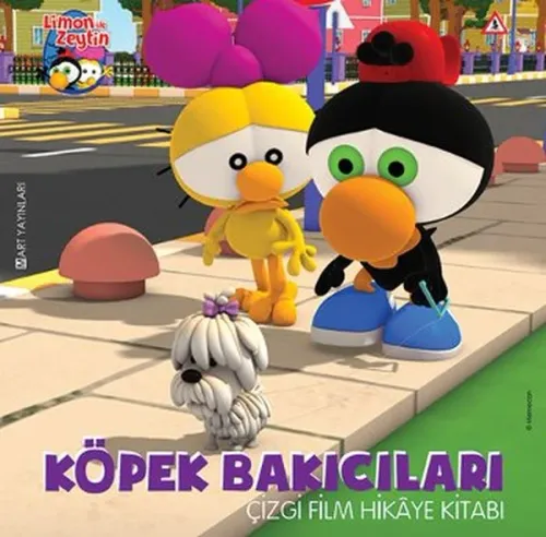 Limon İle Zeytin - Köpek Bakıcıları; Çizgi Film Hikaye Kitabı