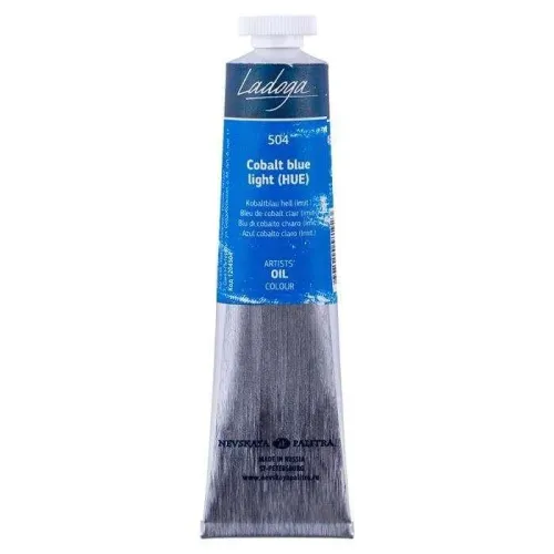 St.Petersburg Ladoga Yağlı Boya 46Ml Cobalt Blue Light (Hue) 504