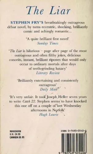 The Liar (Cep Boy) Stephen Fry Mandarin %57 indirimli