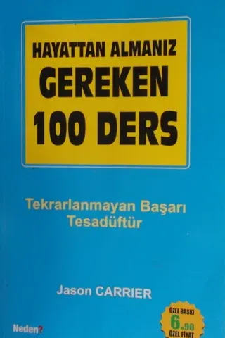 Hayattan Almanız Gereken 100 Ders