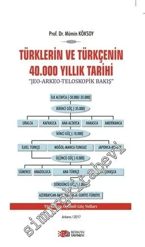 Türklerin ve Türkçenin 40.000 Yıllık Tarihi: Jeo, Arkeo, Teloskopik Bakış -