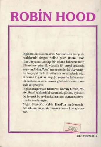 Robin Hood R.N.Green Engin %50 indirimli