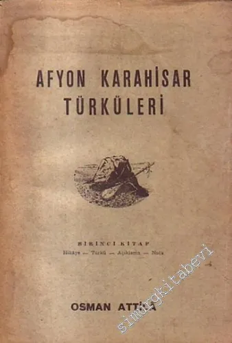 Afyon Karahisar Türküleri  -        1957