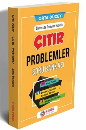 Kurul Üniversite Sınavına Hazırlık Orta Düzey Çıtır Problemler Soru Bankası-YENİ
