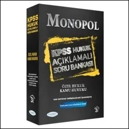 Kpss Hukuk Açıklamalı Soru Bankası Özel Hukuk - Kamu Hukuku
