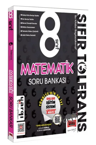 YARGI 8. SINIF SIFIR TOLERANS MATEMATİK SORU BANKASI