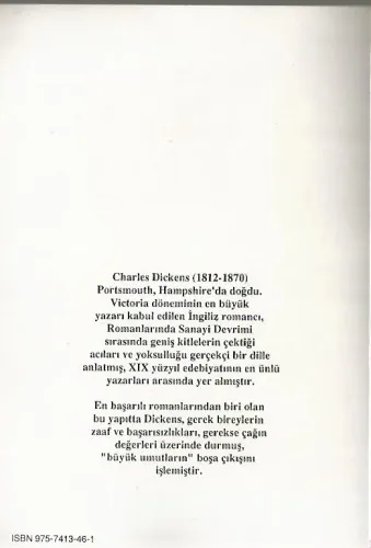 Büyük Umutlar Charles Dickens Morpa %44 indirimli
