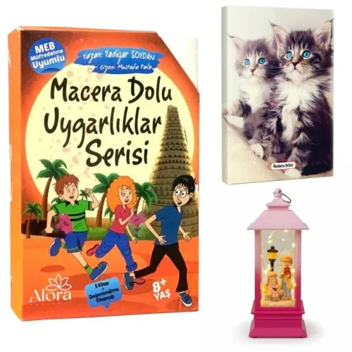 Macera Dolu Uygarlıklar 5 Kitap - Maviş Kediler Planlama Defteri ve Me