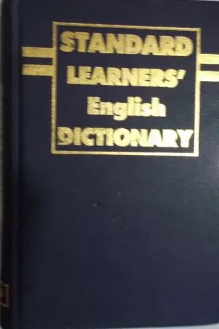 Standard Learners English Dictionary