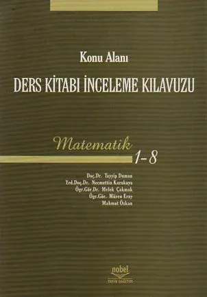 Konu Alanı Ders Kitabı İnceleme Kılavuzu