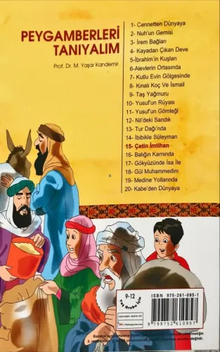 Peygamberleri Tanıyalım-15 Çetin İmtihan Prof.Dr.M.Yaşar Kandemir Zafe
