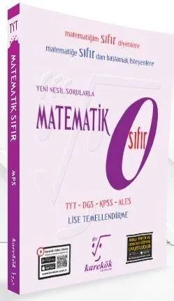 Karekök Yayınları Yeni Nesil Sorularla Matematik SIFIR