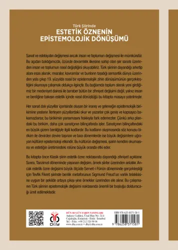 Türk Şiirinde Estetik Öznenin Epistemolojik Dönüşümü Mehmet Ali Gündoğ Türk Şiirinde Estetik Öznenin Epistemolojik Dönüşümü Mehmet Ali Gündoğ