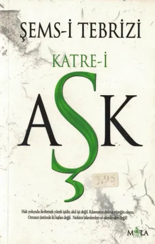 Şemsi Tebrizi Katre-i Aşk