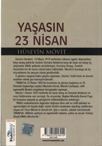 Yaşasın 23 Nisan Hüseyin Movit Truva %45 indirimli