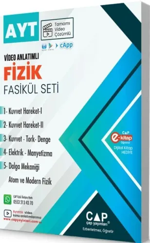 Çap AYT Fizik Seti